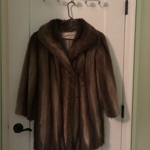 Vintage Genuine Mink fur coat